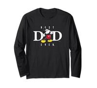 Disney Mickey Mouse Best Dad Ever Thumbs Up Father’s Day Long Sleeve T-Shirt