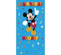 Disney Mickey Mouse Birthday Greetings Card for Boys Unique Mickey Design for Young Boys/Girls Happy Birthday Card for Brother/Nephew/Grandson/Son/Godson Cute Children/Kids Party Birthday Cards