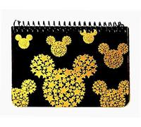 Disney Mickey Mouse Black Spiral Autograph Book - Gold (STARHEAD)