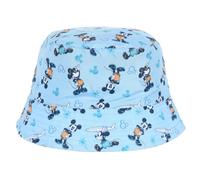 Disney Mickey Mouse Bucket Hat Summer Cap for Children UV Protection, azure, 50-51