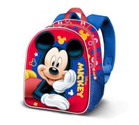 Disney Mickey Mouse Buddy-Elite 3D Backpack, Red, 25 x 30 cm, Capacity 7 L