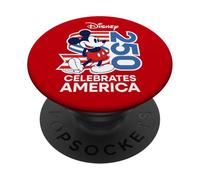 Disney Mickey Mouse Celebrates America 250 4th of July USA PopSockets Adhesive PopGrip