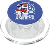 Disney Mickey Mouse Celebrates America 250 4th of July USA PopSockets PopGrip for MagSafe