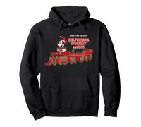 Disney Mickey Mouse Christmas Train Delivering Holiday Magic Pullover Hoodie
