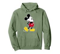 Disney Mickey Mouse Classic Pose Pullover Hoodie, Adult Unisex, Sage Green, Medium