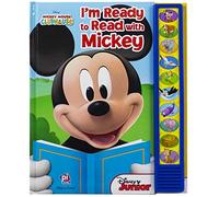 Disney Mickey Mouse Clubhouse - I'm Ready to Read With Mickey Sound Book - Play-a-Sound - PI Kids