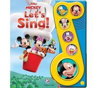 Disney Mickey Mouse Clubhouse - Let's Sing! Little Music Note Sound Book - PI Kids