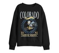Disney Mickey Mouse Colorado Ski Kids Sweatshirt, Black, 5-6