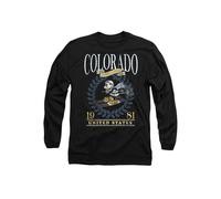 Disney Mickey Mouse Colorado Ski Long Sleeve T-Shirt, Black Black XL