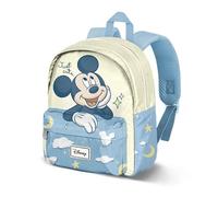 Disney Mickey Mouse Cute-Joy Backpack + Accessory, Yellow 22 x 27 cm, Capacity 5 L