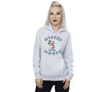 Disney Women's Mickey Mouse Dash Hoodie in Grey | Size: Medium Disney Grey M