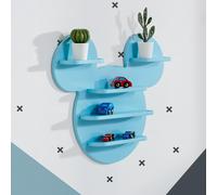 Disney - Mickey Mouse - Display Shelf - Blue - Wooden - Happy Beds