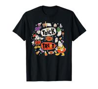 Disney Mickey Mouse Donald Duck Trick or Treat Halloween T-Shirt