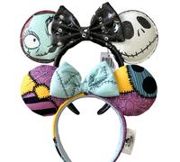Disney Mickey Mouse Ears Headband 2024 Loungefly Halloween Fright Night Minnie Ear Headwear for Adult Kids Holiday Hairband as picture 6