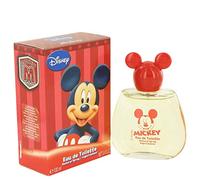 Disney Mickey Mouse Eau de Toilette Natural Perfume Spray, Vegan and Dermatologically tested EDT Spray for Kids, 100ml