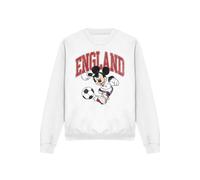 Disney Mickey Mouse England Football Sweatshirt, White White