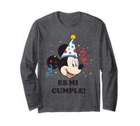 Disney Mickey Mouse ¡ES Mi Cumple! Fiesta de Cumpleaños Long Sleeve T-Shirt