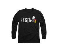 Disney Mickey Mouse Father's Day Legend Long Sleeve T-Shirt, Black | Size: Large Disney Black L