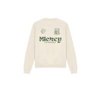 Disney Mickey Mouse Football Usa Sweatshirt, Natural in Beige | Size: Medium Disney Beige M