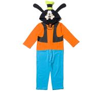 Disney Mickey Mouse Goofy Infant Baby Boys Zip Up Coverall 12-18 Months