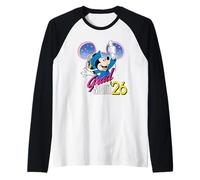 Disney Mickey Mouse Grad Night '26 Class of 2026 Graduation Raglan Baseball Tee
