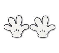 Disney Mickey Mouse Hands Metal Knobs - Fun Mickey Mouse Knobs for Dresser or Cabinet - Pack of 2