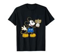 Disney Mickey Mouse Hanukkah Menorah Happy Holidays T-Shirt