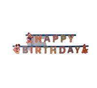 Disney Mickey Mouse Happy Birthday Banner Multi One Size