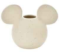 Disney Mickey Head Vase Natural Speckle, none