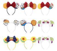 Disney Mickey Mouse Headband Pixar Toy Story Hair Accessories Women Woody Buzz Lightyear Headbands for Girls Ears Alien Headband MQ001--45