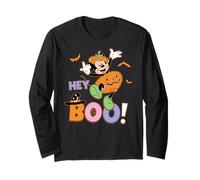 Disney Mickey Mouse "Hey Boo!" Cute Halloween Matching Long Sleeve T-Shirt