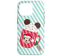 Disney Mickey Mouse Hot Chocolate Cocoa Mug Happy Christmas Case for iPhone 16 Pro