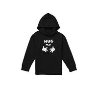 Disney Mickey Mouse Hug Me Valentine'S Day Youth Kids Pull-Over Hoodie, Black | Size: 12-13 Years Disney Black 12-13 Years