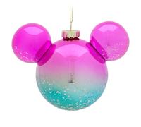 Disney Mickey Mouse Icon Glass Ball Sketchbook Ornament ? Ombre