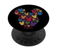 Disney Mickey Mouse Icon Heart Rainbow PopSockets Adhesive PopGrip