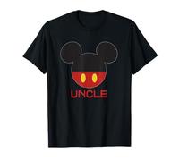 Disney Mickey Mouse Icon Shorts Uncle Birthday Father's Day T-Shirt