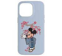 Disney Mickey Mouse in Kimono Cherry Blossoms Spring Sakura Case for iPhone 14 Pro Max