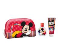 Disney Mickey Mouse Kids Perfume Gift Set, Eau De Toilette Spray (50ml), Toiletry Bag & Shower Gel (100ml), Vegan, Dermatologically Tested & Travel Friendly, Best Gift for Any Occasion & Daily Use