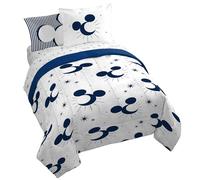 Disney Mickey Mouse King Comforter Set - 7 Piece Bedding Includes Sheet Set & Pillow Covers - Super Soft Cozy Celestial Bedding