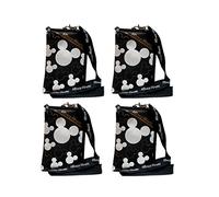 Disney Mickey Mouse Lanyard 4 Pack Silver