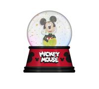 Disney Mickey Mouse Light-Up Collectible Snow Globe | 6 Inches Tall