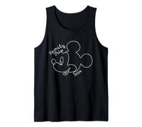 Disney Mickey Mouse Line Drawing Family Trip Vacation 2026 Tank Top