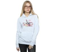 Disney Mickey Mouse Love Friends Hoodie In Grey