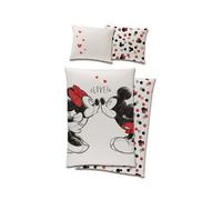 Disney Mickey Mouse Love Single Duvet Cover And Pillowcase Set