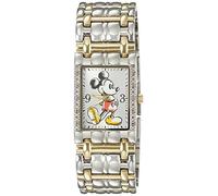 Disney Mickey Mouse Men's W002510 Mickey Mouse Two-Tone Stainless Steel Watch