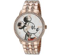 Disney Mickey Mouse Men's W002513 Mickey Mouse Analog Display Analog Quartz Rose Gold Watch