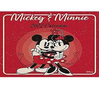 Disney Mickey Mouse & Minnie Mouse Calendar 2022 - Month to a View Planner 30cm x 30cm - Official Merchandise