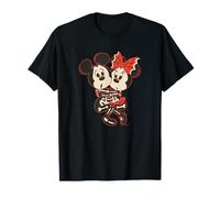 Disney Mickey Mouse & Minnie Mouse Sweetly Scared Halloween T-Shirt