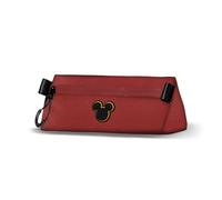 Disney Mickey Mouse MK-Triangle Pencil Case, Black 21 x 8 cm