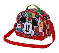 Disney Unisex Kid's 3D Lunch Bag, Multicolour Mickey Mouse